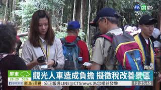 南投鹿谷鄉三大園區 擬徵觀光稅 | 華視新聞 20190711