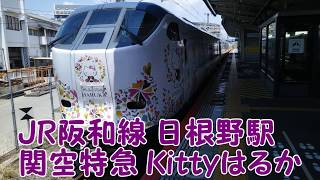 【JR西日本】阪和線・日根野駅　関空特急Kitty はるか