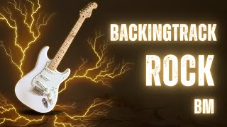 Base para improvisar guitarra - Rock  - Bm / Backing Track Bm Rock