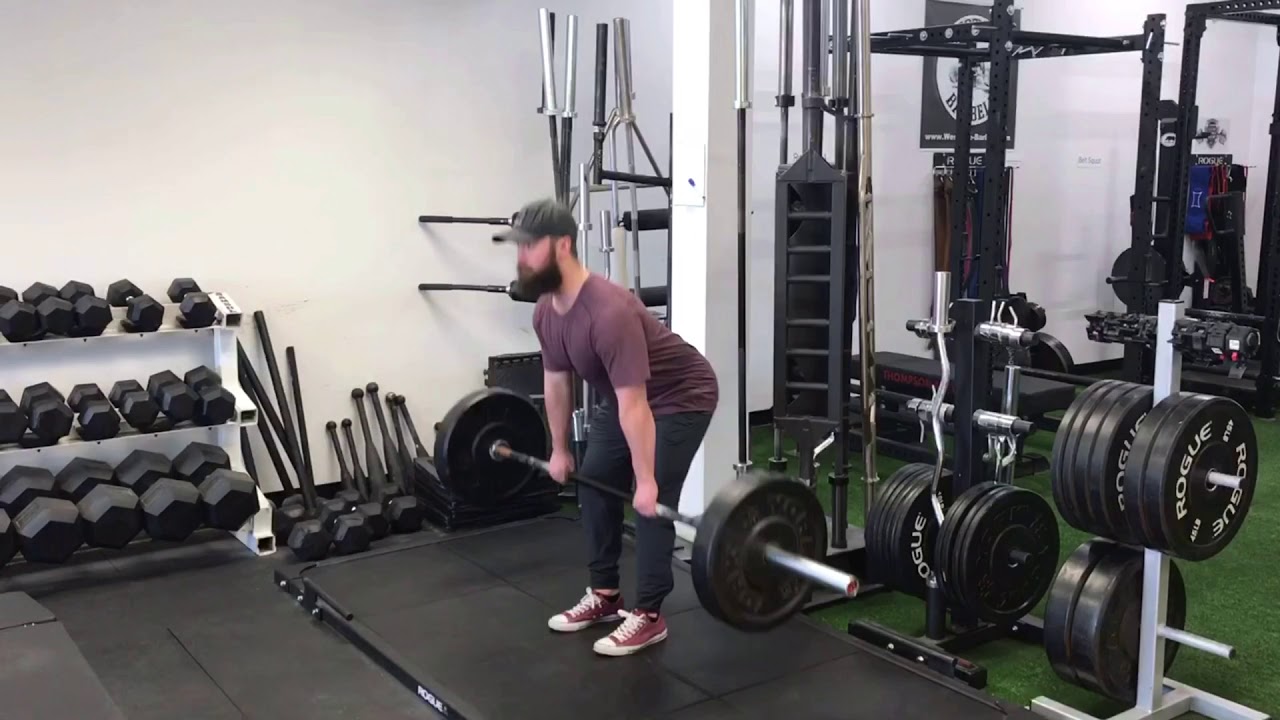 Barbell Romanian Deadlift - YouTube