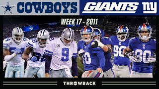 Win Or Go Home: For the NFC East Title! (Cowboys vs. Giants 2011, Week 17)