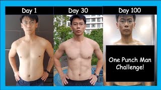100 days After One Punch Man Workout... I trained like superhero for 100 Days