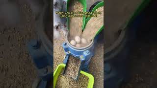 use waste to make animal feed pellet #animalfeedpellet #farmer #sheep #goat #pelletmachine #corn