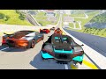 High Speed Jumps #15 - Oddly Satisfying Car Crashes (BeamNG Drive)