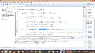 Introduction To Java Programming Exercise 3 9c