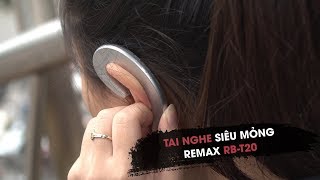 REMAX VIETNAM | Tai nghe Bluetooth dẹt siêu mỏng Remax RB - T20