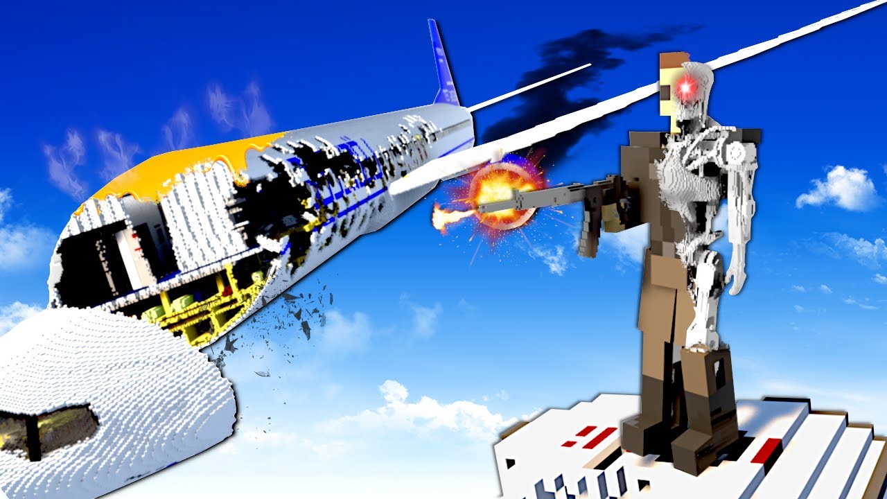 TERMINATOR CAUSES PLANE CRASH! (Teardown)