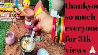 Miniature Sweet Bonda | Festival Recipe Sweet Bonda | How to Make Burelu | Mini Little Cooking