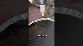 How to pierce with a plasma cutter #welding #howto