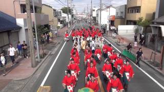 夜宵2014どまつり_道徳3車載 カメラ