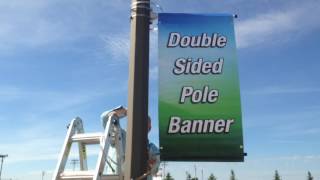 How to Install a Pole Banner