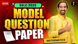 Maths Model Paper Live Solutions | SSLC Karnataka | Parikshe