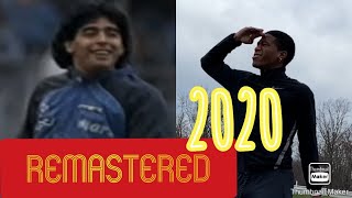 Maradona LEGENDARY warm up before game **REMASTERED** 2020