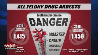 More than 1,400 felony drug arrests this year in Pennington County