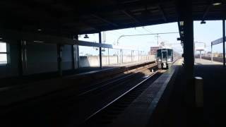 ＪＲ北陸本線福井行き小松駅到着2017.3.25