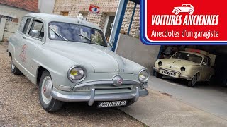 GARAGE RESTAURATEUR JORY -Voitures anciennes de collection / Renault Dauphine, Citroën, Simca Aronde