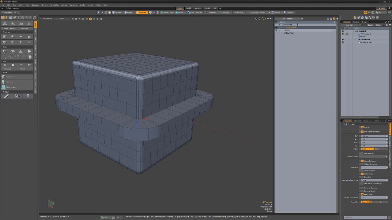 Modo Essentials Procedural Modeling Youtube