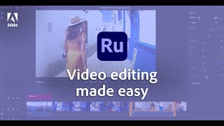 Introduction to Premiere Rush | Simple video editing