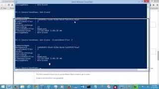 Windows Powershell Tutorial - Get-Event