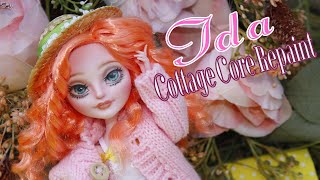 Ida Cottage Core Doll Repaint | Ever After High Bunny Blanc