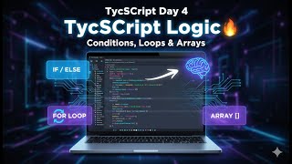 Master TypeScript in Minutes: Conditions, Loops & Arrays Made EASY 💡