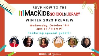 Watch our Winter 2023 School & Library Virtual Preview!