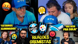 REAÇÕES dos GREMISTAS FURIOSOS com a DERROTA - GRÊMIO 0X2 HUACHIPATO [REACT LIBERTADORES 2024]