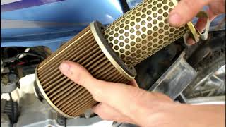 How To Replace Air Filter |  Hero Honda Super Splendor | Two Wheeler