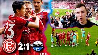 DÜSSELDORF vs PADERBORN 2:1 Stadion Vlog 🔥 Hitziges & stimmungsvolles 2. Liga Topspiel!