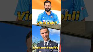 Top 10 indian cricketers favourite football player #shots @top10indiainfo