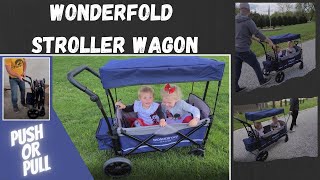 Wonderfold X2 Stroller Wagon - Best way to haul your kids around- Full Review