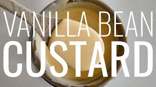 Proper Homemade Custard! | Anna Marie Eats