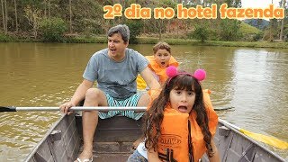 Rotina No Hotel Fazenda com Maria Clara e JP