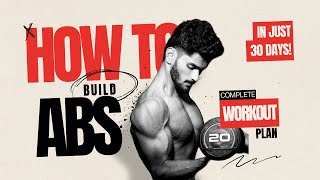 BUILD ABS IN JUST 30 DAYS!💪🏽 | COMPLETE ABS WORKOUT🔥