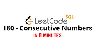 180. Consecutive Numbers | LeetCode SQL Solution [MEDIUM]