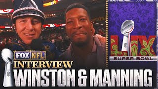 'Is this live' – Jameis Winston \u0026 Cooper Manning interview each other | SBLIX Opening Night