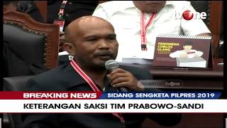 Saksi dari BPN 02 Idham Ungkap Soal NIK Rekayasa di Sidang Sengketa Pilpres 2019