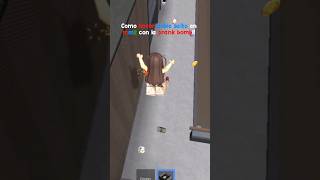 Como hacer doble salto con la Prank Bomb!! (En tablet/teléfono) #viral #roblox #mm2 #youtubeshorts