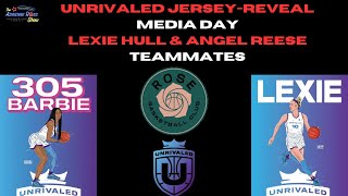 Unrivaled: Jersey-Reveals | Media Day | Lexie Hull with Teammate Angel Reese