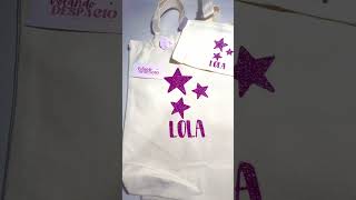 Querida Lola, ya tienes tu conjunto ideal #detallespersonalizados #cricut #handmade #glitter #murcia