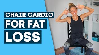 Chair Cardio for Fat Loss: Seated No Impact Fitness Class