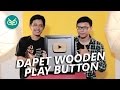 Dapet Wooden Play Button Dari Youtube Untuk 100 Subscriber! | Unboxing & Review #INSOMREVIEW