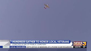 Hundreds gather to honor local veterans