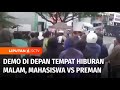 Demo Mahasiswa di Depan Tempat Hiburan di Gowa Berujung Ricuh | Liputan 6