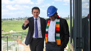 President Mnangagwa Visit to Millennium Heights