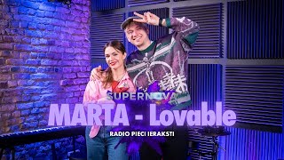 MARTA - Lovable | Radio Pieci ‘’Supernova 2025’’ ieraksti