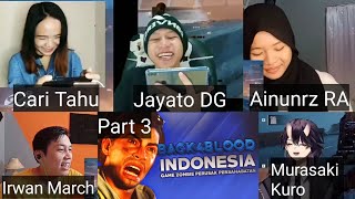 Reaction Mashup Milyhya Back 4 Blood - Game Zombie Perusak Persahabatan Part 3