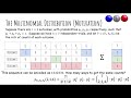 5. multiple rvs 5.8 the multinomial distribution