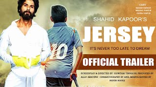 Jersey | Official Concept Trailer | Shahid Kapoor | Mrunal Thakur | Gowtam Tinnanuri | Pankaj Kapur
