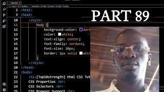 Html CSS Tutorial for Beginners to Advance: 89 CSS Crash Course - CSS Border Style with Hidden Value
